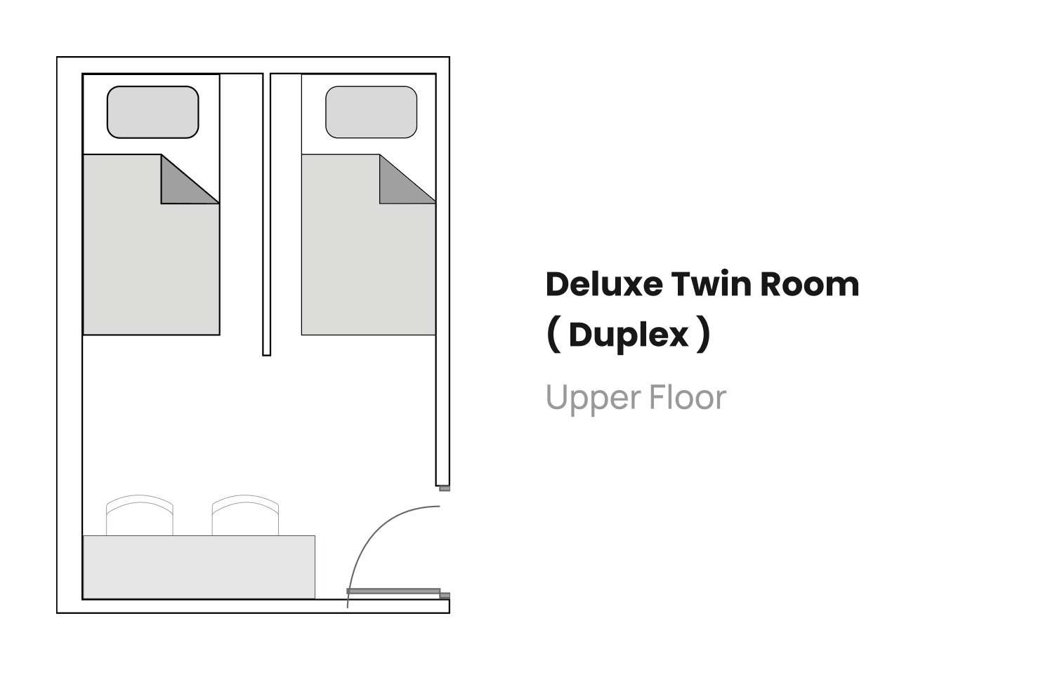 Deluxe Twin Room (Duplex) Image